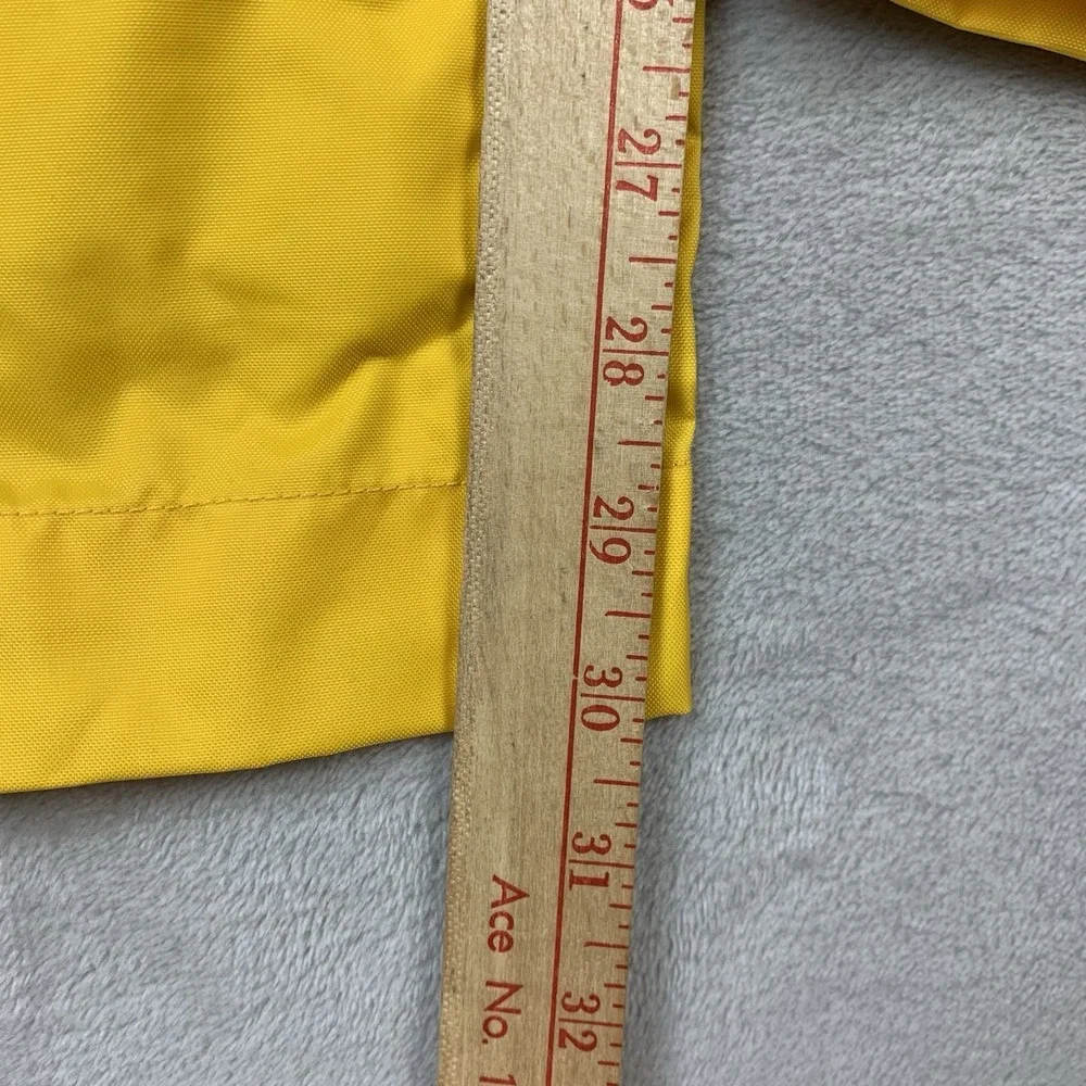 Mountain Equipment Co-Op Snow Pants Mens Medium Yellow Zipper Legs Elastic Waist